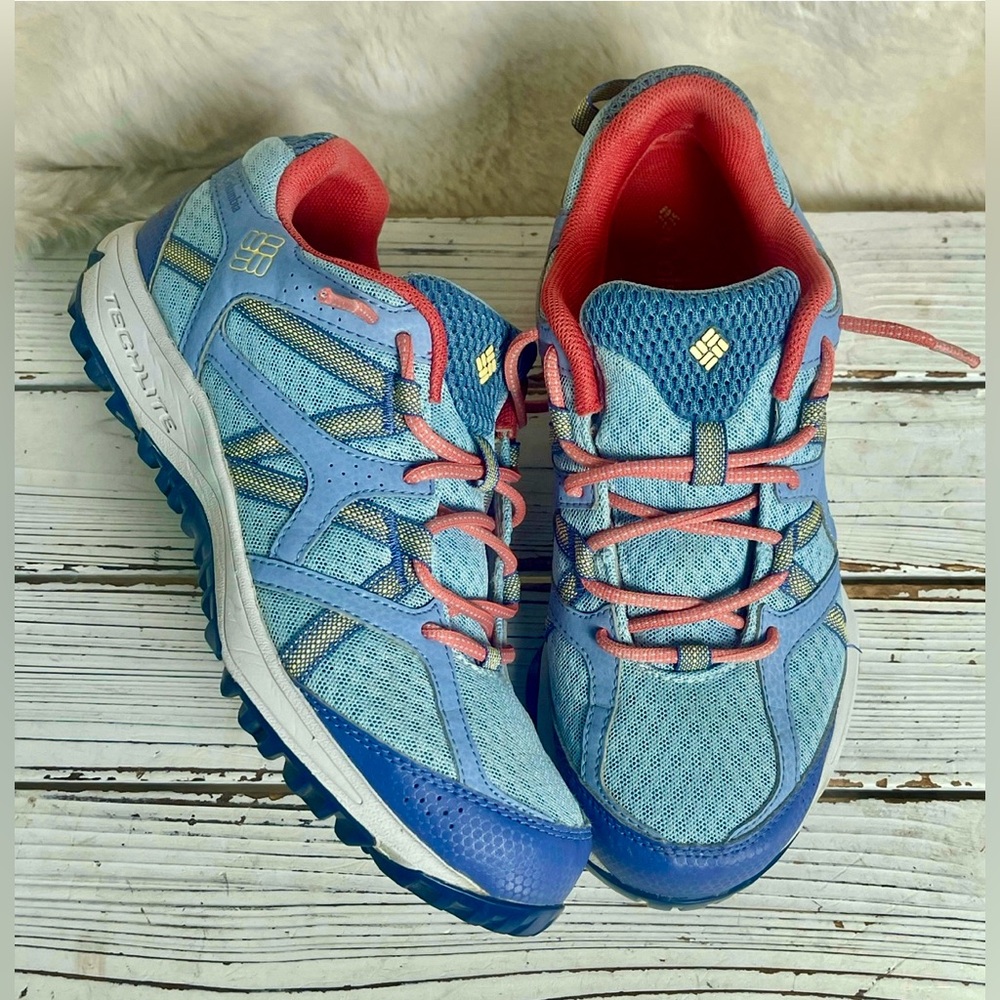 CLEAN 7.5 Columbia Conspiracy Switchback II‎ Omni-Tech Hiking Women's Shoes 38.5